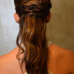 princess hairstyle from back