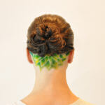 Starburst hair style design